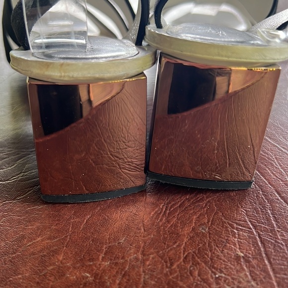 Proenza Schouler Suede Sandal with Copper Heel - Picture 7 of 13